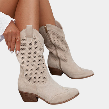 Poppy2™ | Cowboy Style Orthopedic Boots