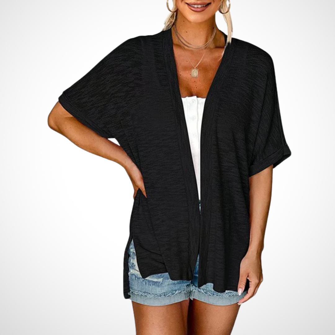 Honour | Stylish Flowy Short Sleeve Cardigan