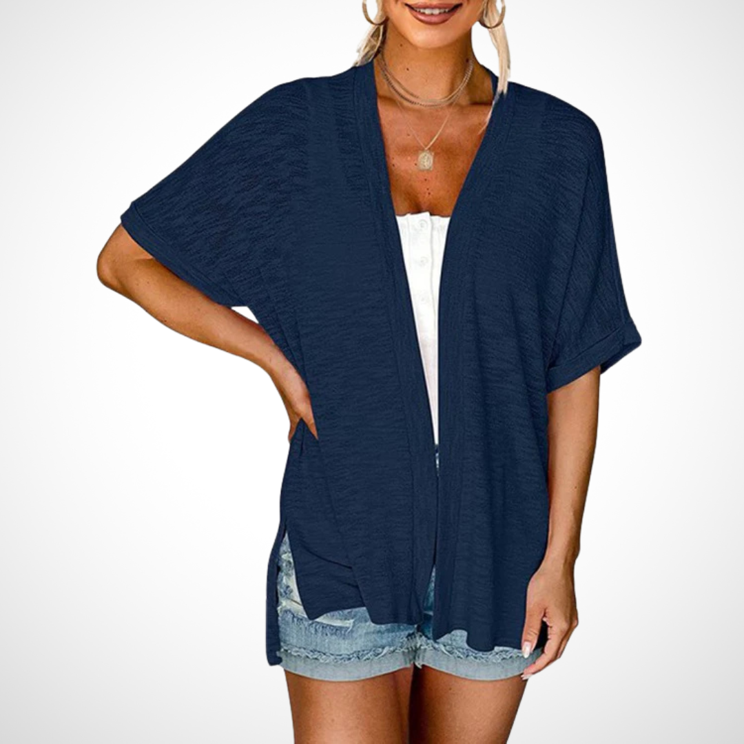 Honour | Stylish Flowy Short Sleeve Cardigan