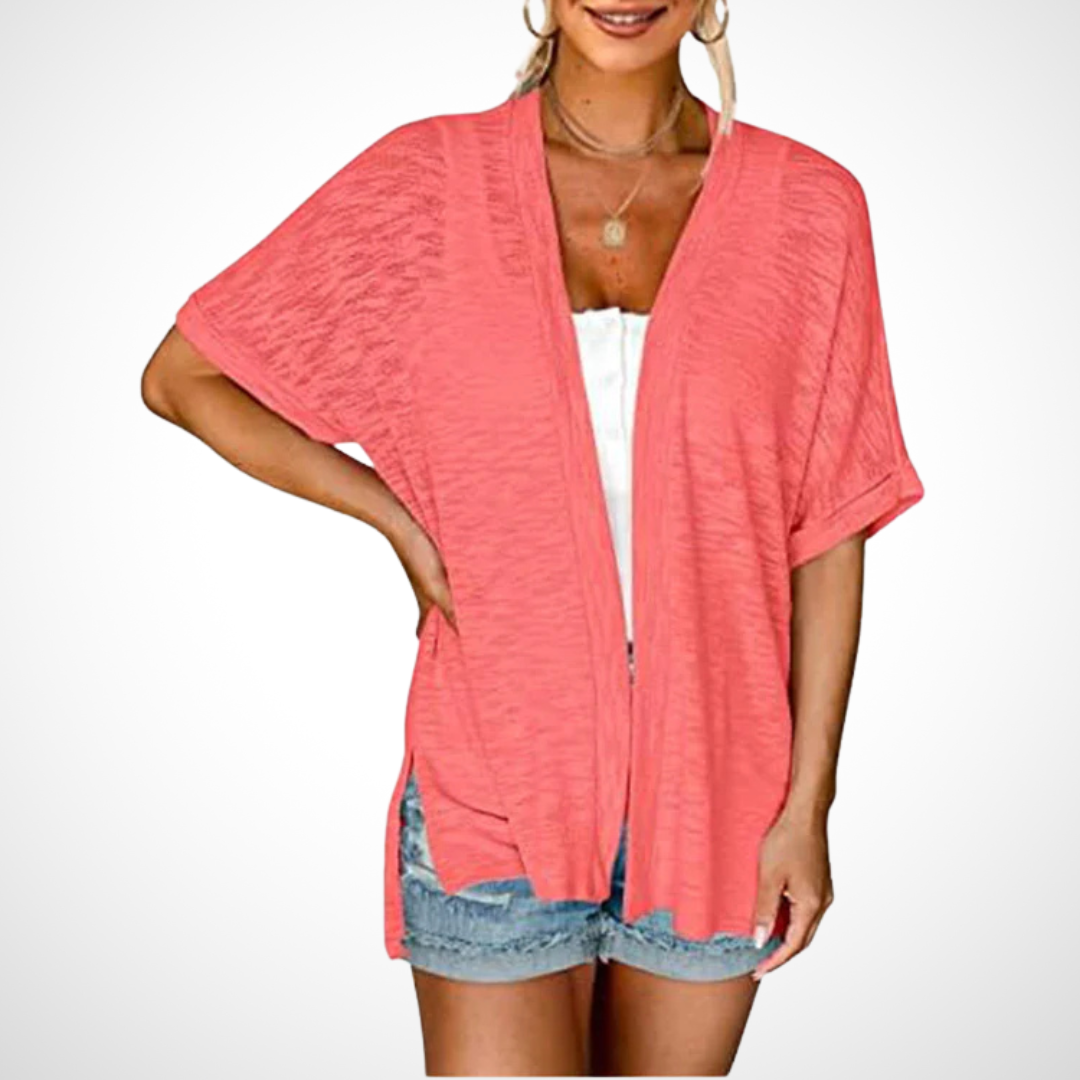 Honour | Stylish Flowy Short Sleeve Cardigan