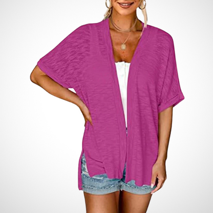 Honour | Stylish Flowy Short Sleeve Cardigan