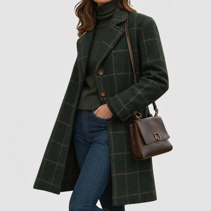 Skye2™ | Warm Fabric-Blend Overcoat
