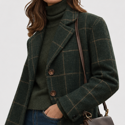 Skye2™ | Warm Fabric-Blend Overcoat