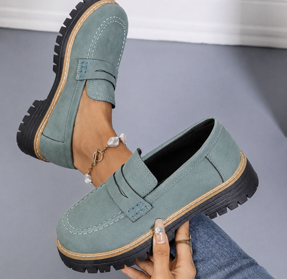 Meg | Women's Chunky Platform Loafers