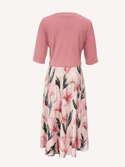 Rosalie | Women's Maxi Dress & Jacket Set Floral Print