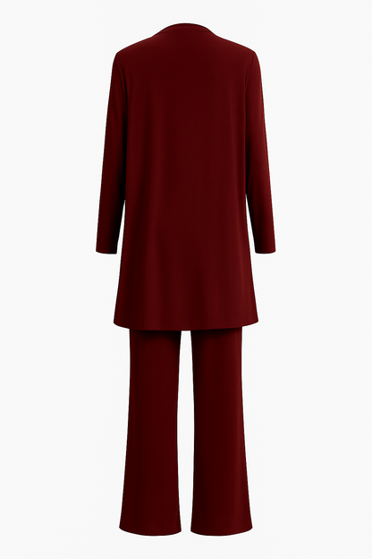 Blair | Women's Wide Leg Pants 3-Piece Set Cardigan & Tank