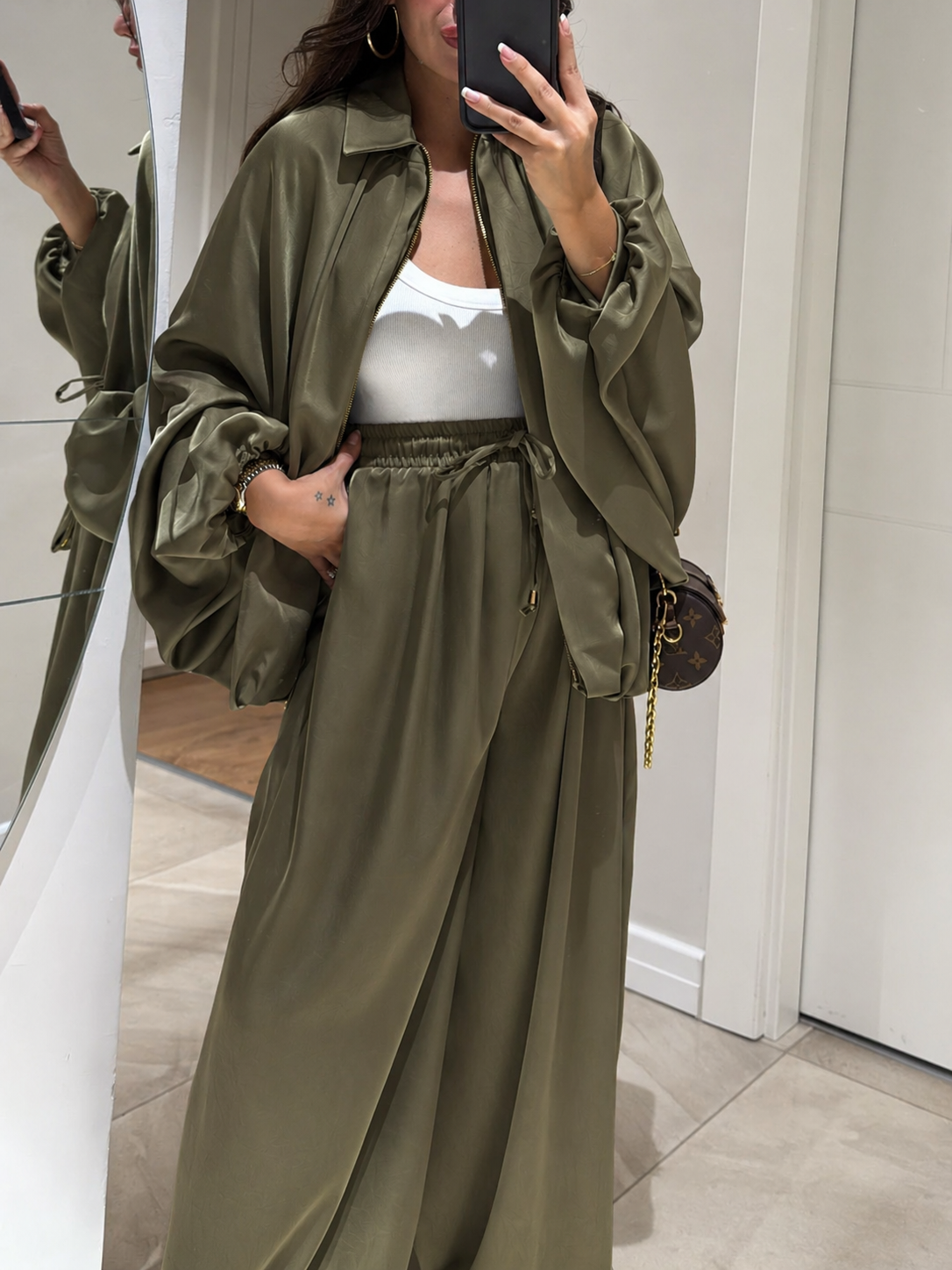 Maribel | Drawstring Pants & Jacket Casual Two-Piece Set