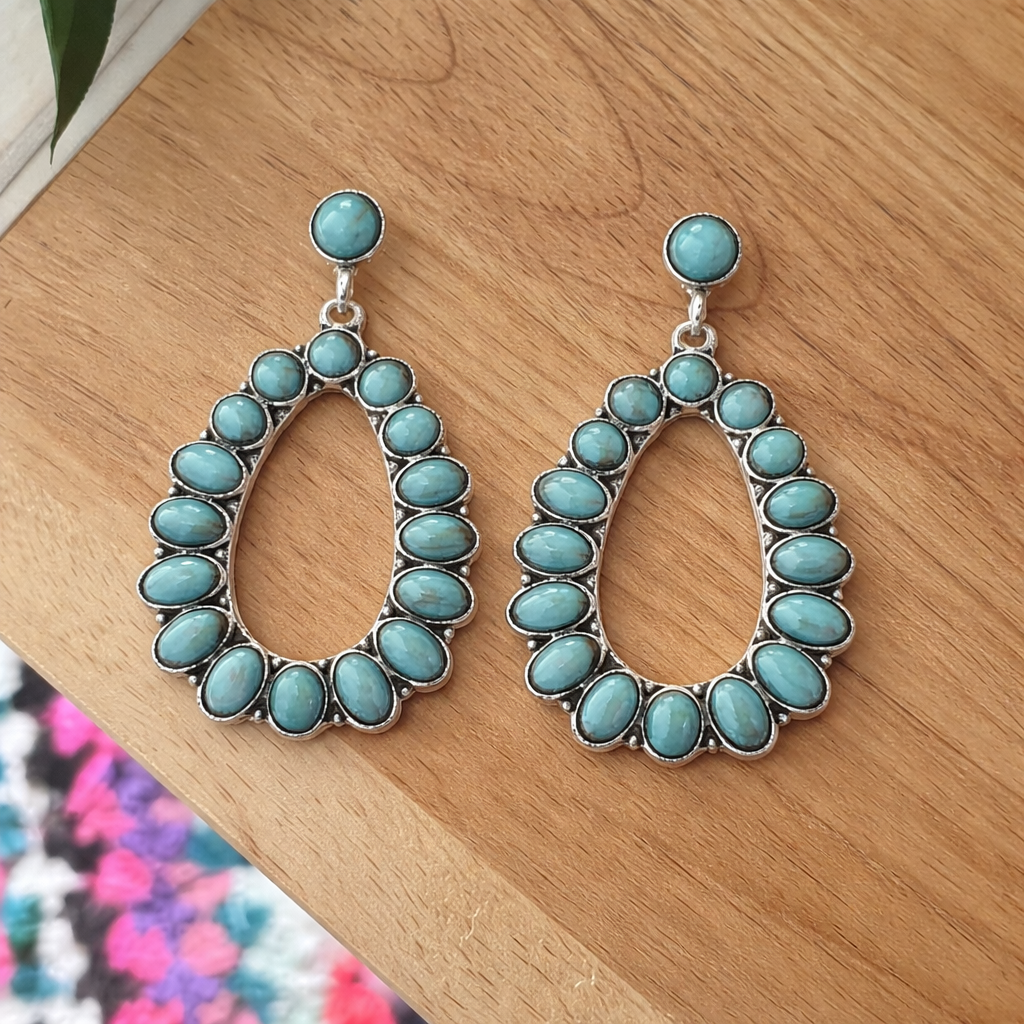 Rae | Turquoise Earrings