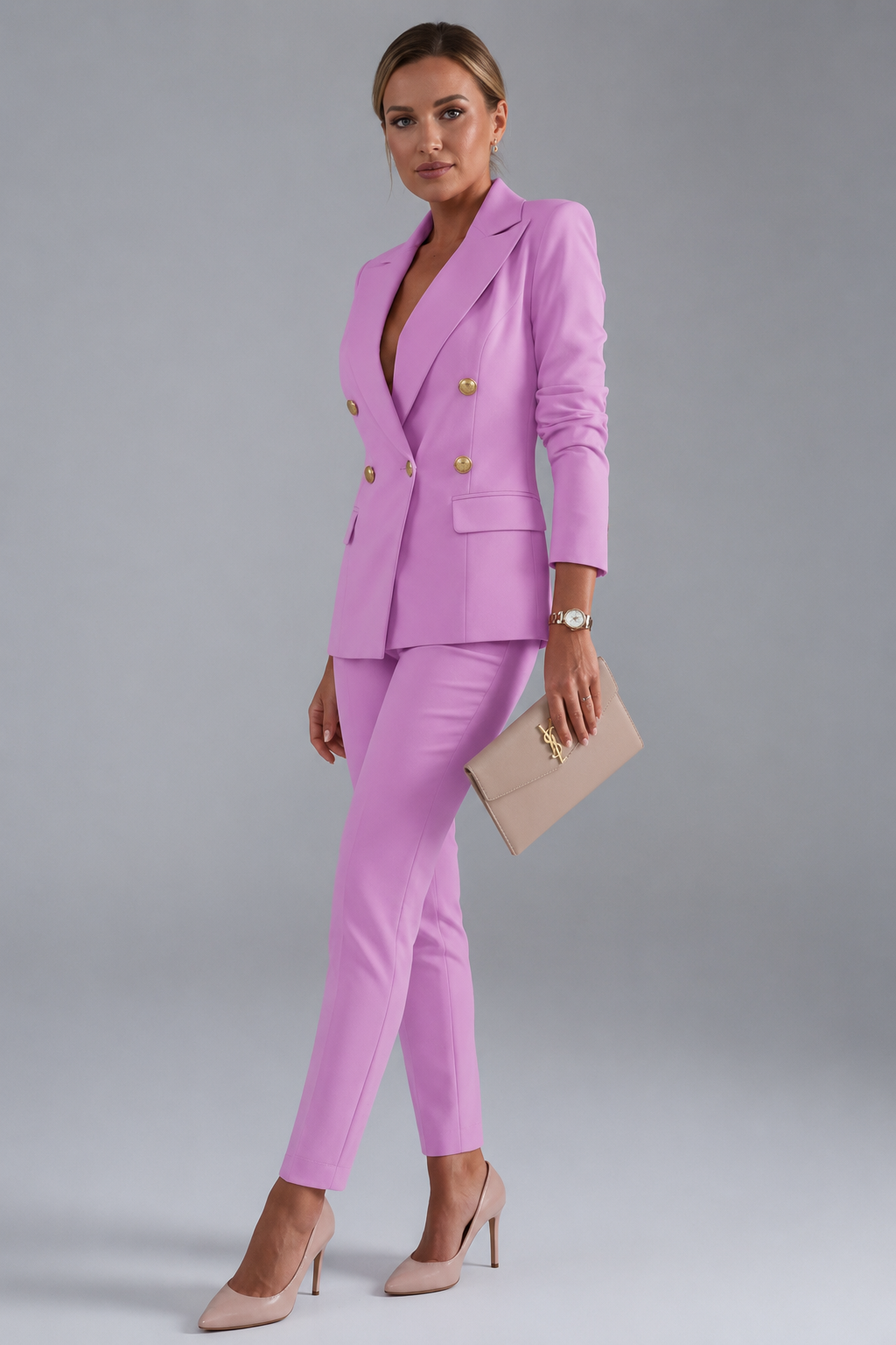 Scarlett | Women's Double Breasted Suit Set