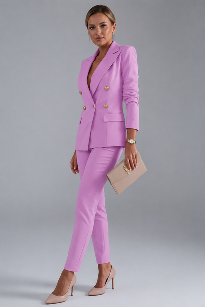 Scarlett | Women's Double Breasted Suit Set