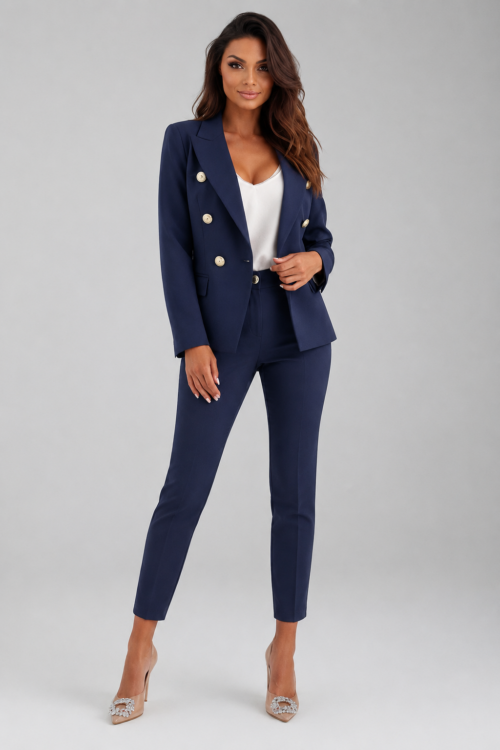 Scarlett | Women's Double Breasted Suit Set