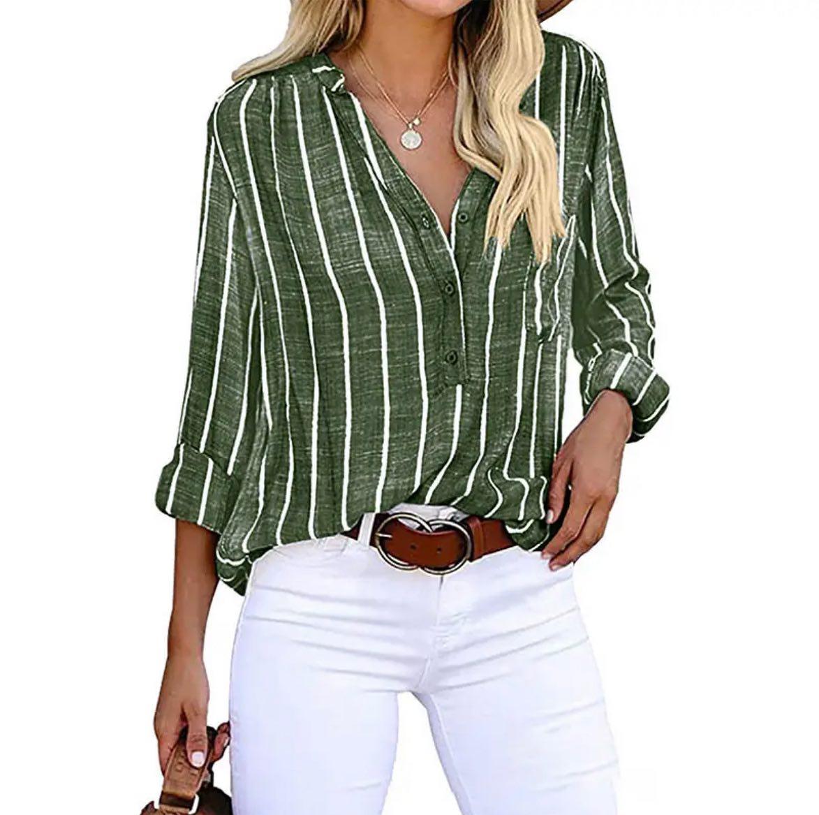 Rosalind | Striped Everyday Blouse