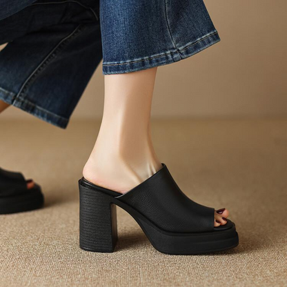 Thessaly | Women's Platform Flat Sandals