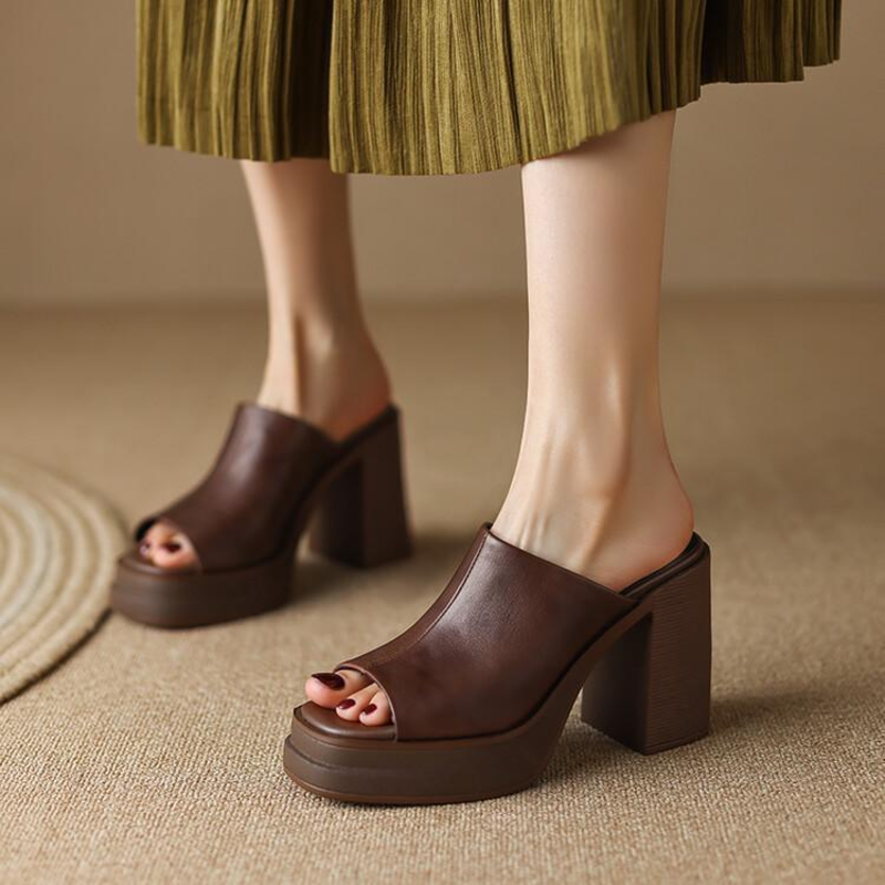 Thessaly | Women's Platform Flat Sandals