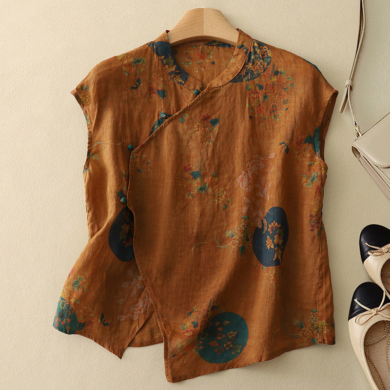 Teagan | Vintage Sleeveless Top