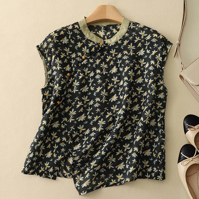 Teagan | Vintage Sleeveless Top