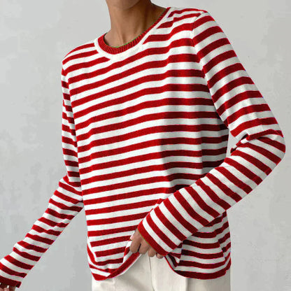 Sue | Elegant Striped Summer T-Shirt