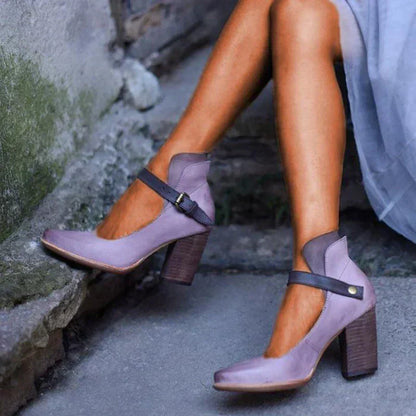 Luna | Elegant Heel Sandals with Straps