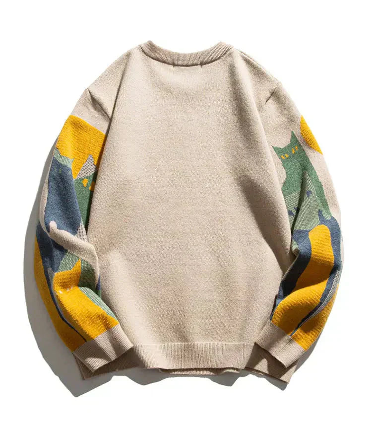 Keely | Moonlit Cat Sweater