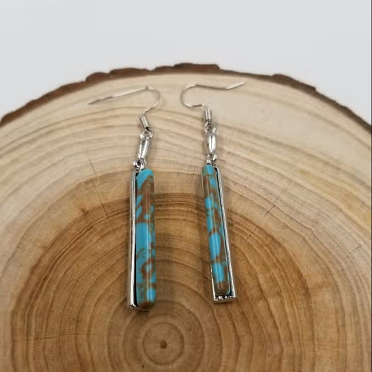 Avery | Vintage Turquoise Earrings