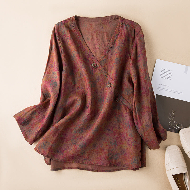 Hedy | Button Front Relaxed Shirt