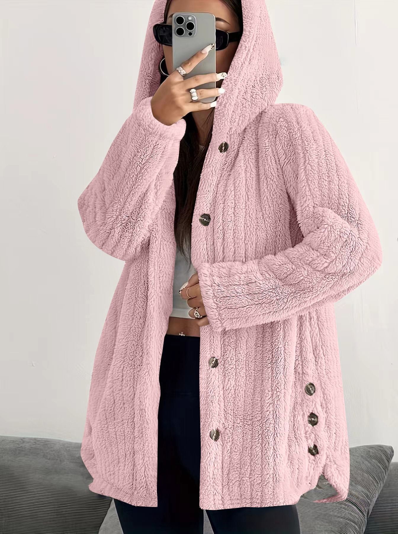 Chiara | Hooded Cardigan