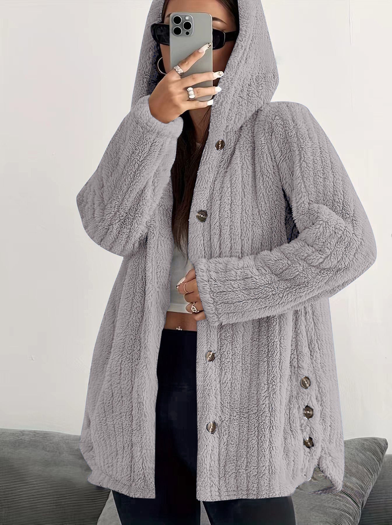 Chiara | Hooded Cardigan