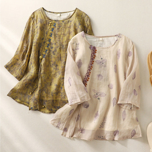 Shelby | Floral Relaxed Blouse