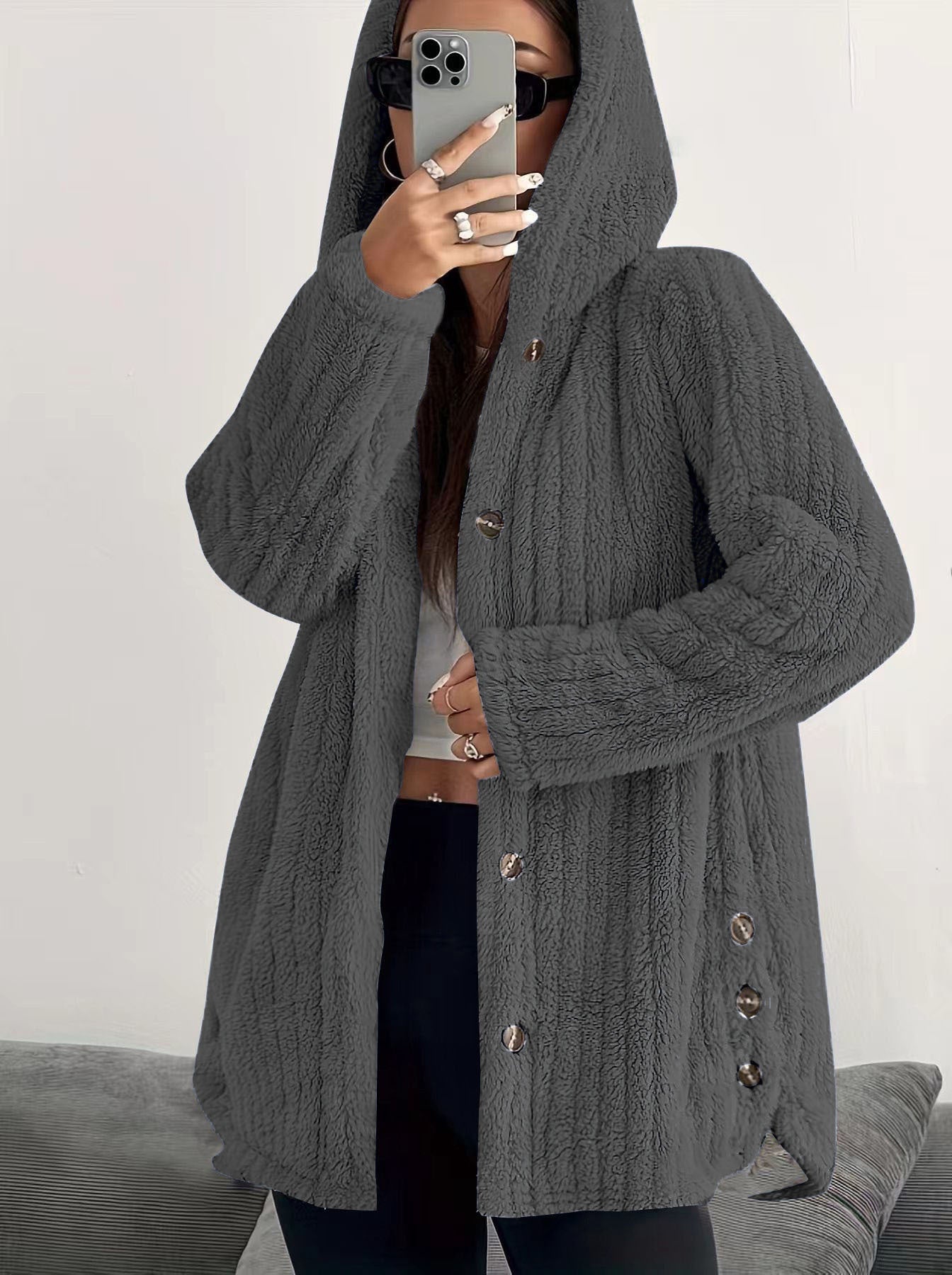 Chiara | Hooded Cardigan