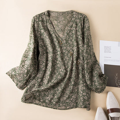 Hedy | Button Front Relaxed Shirt