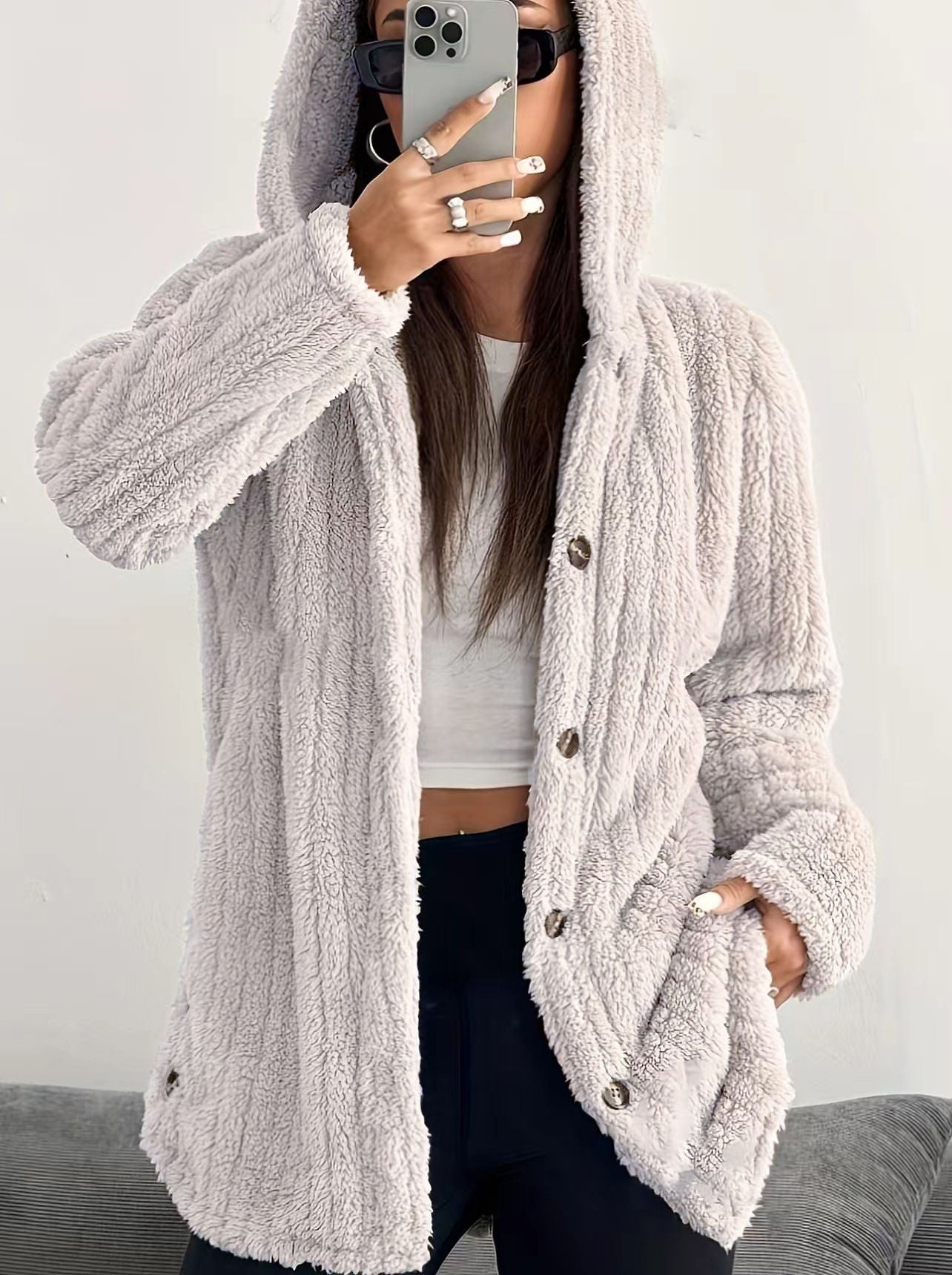 Chiara | Hooded Cardigan