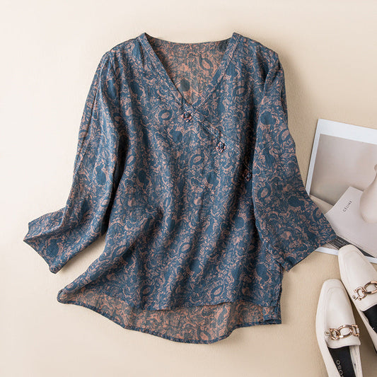 Hedy | Button Front Relaxed Shirt