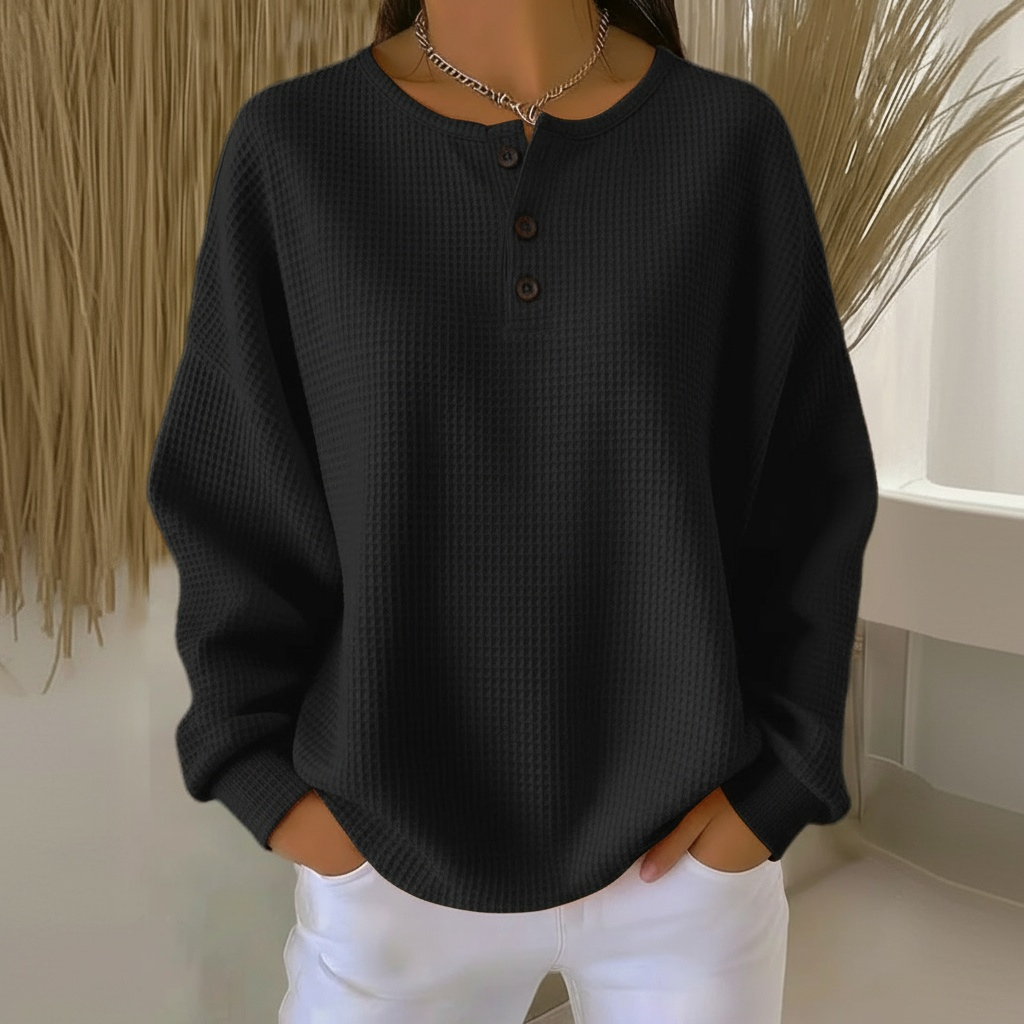 Eimear | Cosy Waffle Sweater