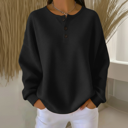 Eimear | Cosy Waffle Sweater