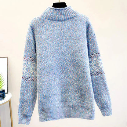 Rosie | Snowflake Knit Sweater