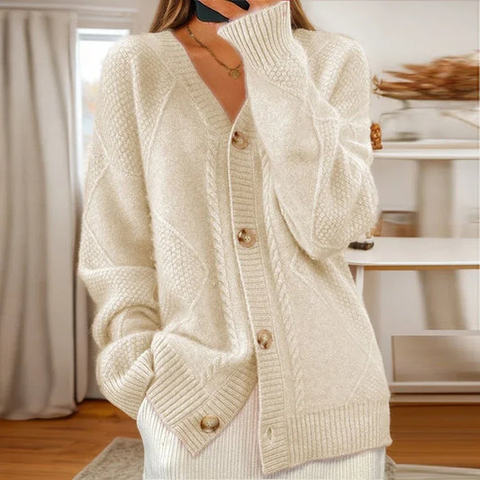 Ashlee2™ | Cable Cardigan
