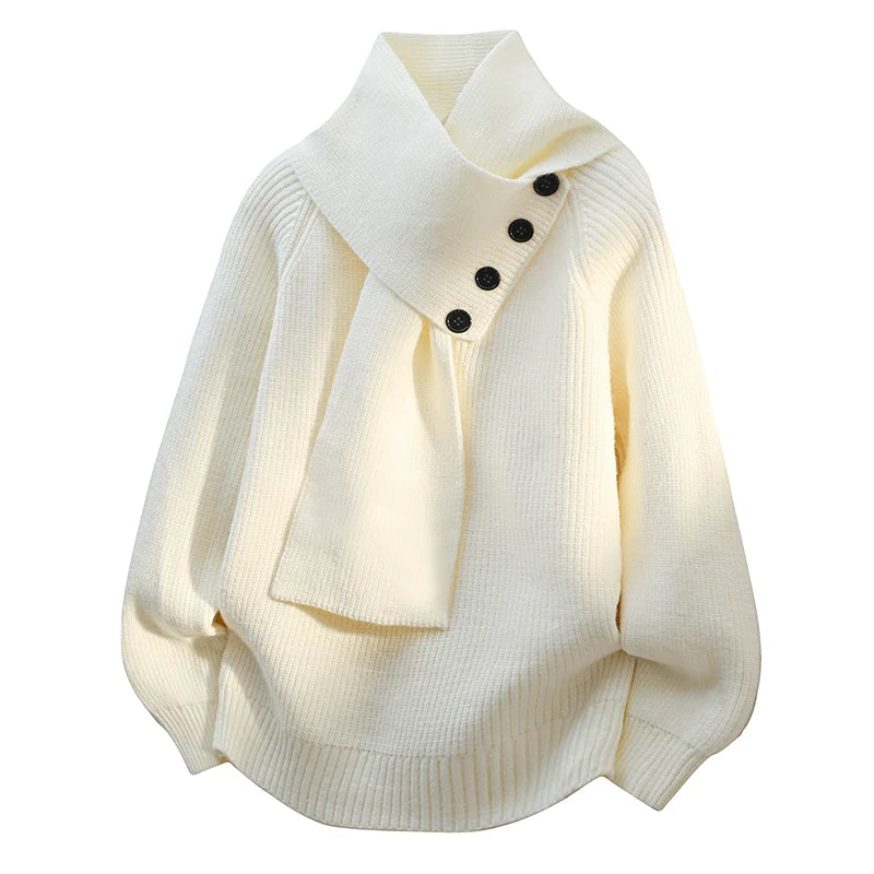 Gwenno | Cosy Scarf-Neck Sweater
