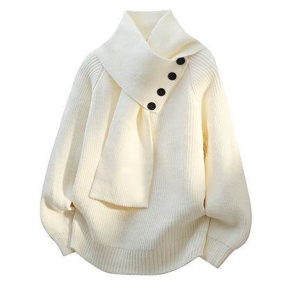 Gwenno | Cosy Scarf-Neck Sweater