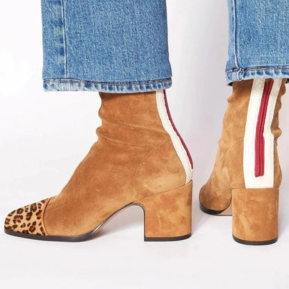 Marguerite2™ | Square toe heeled boots