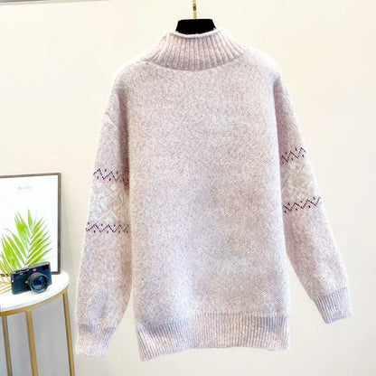 Rosie | Snowflake Knit Sweater