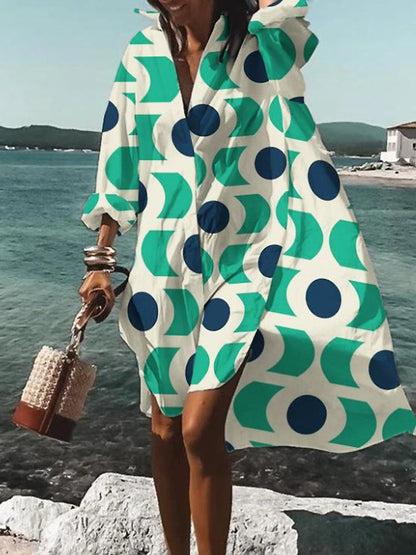 Thea | Summer Midi Shirt Dress
