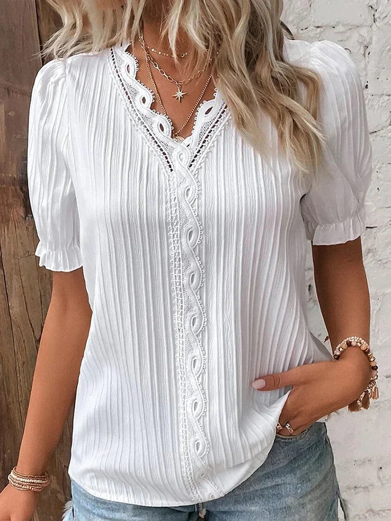 Narelle | Elegant Blouse with Enchanting Details