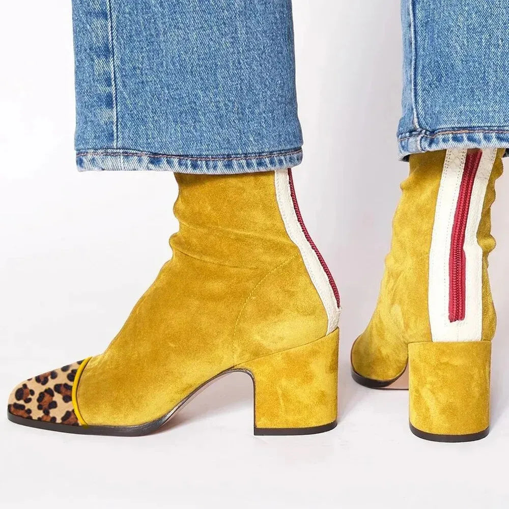 Marguerite2™ | Square toe heeled boots