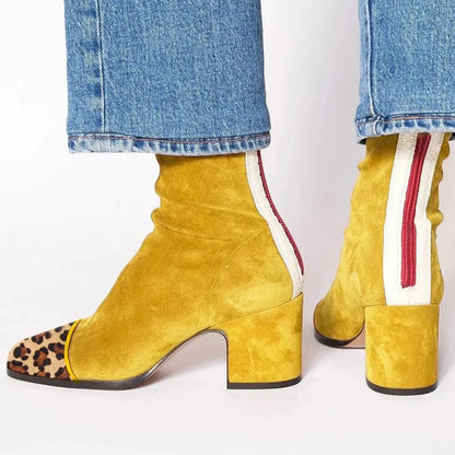 Marguerite2™ | Square toe heeled boots