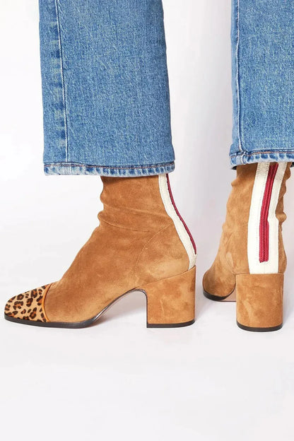 Marguerite2™ | Square toe heeled boots