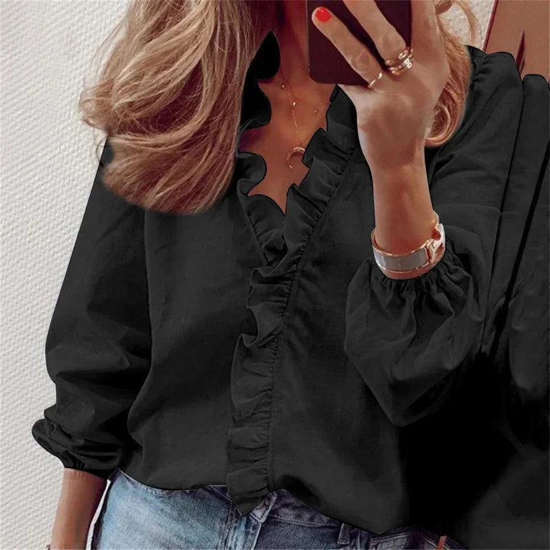 Justice | Feminine Blouse with Playful Ruffles