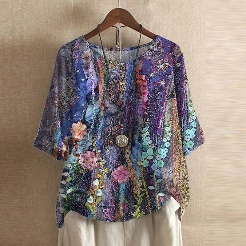 Stacey | Retro-Inspired Blouse