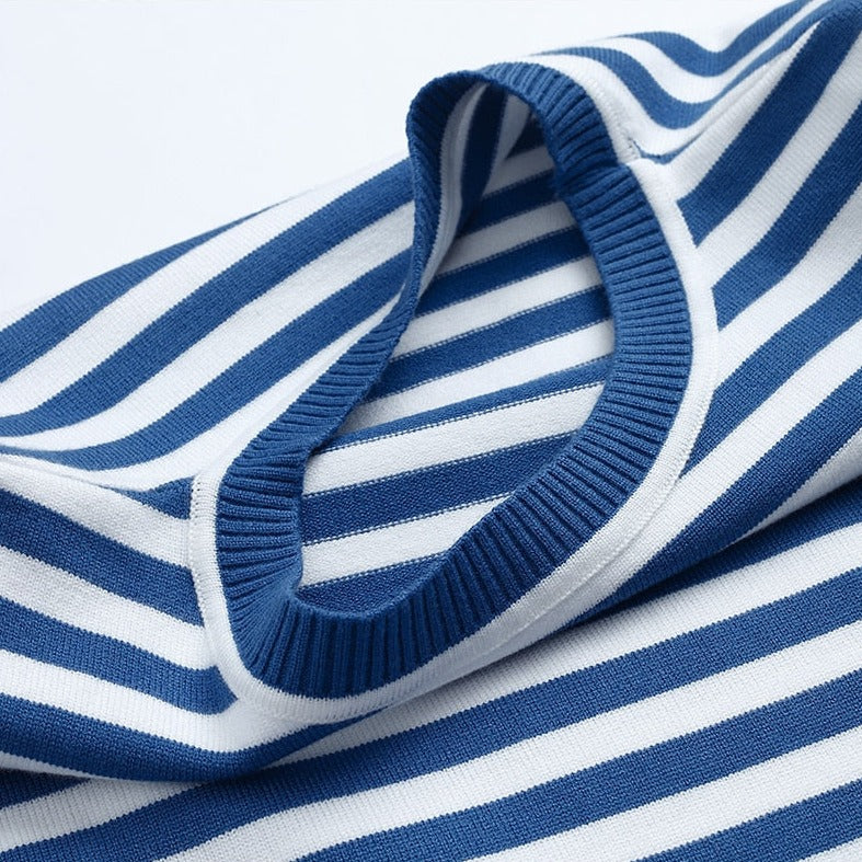 Sue | Elegant Striped Summer T-Shirt