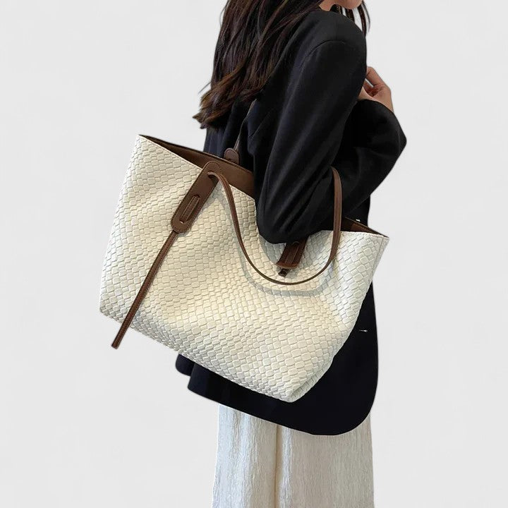 Ceinwen | Classic Woven Tote Bag