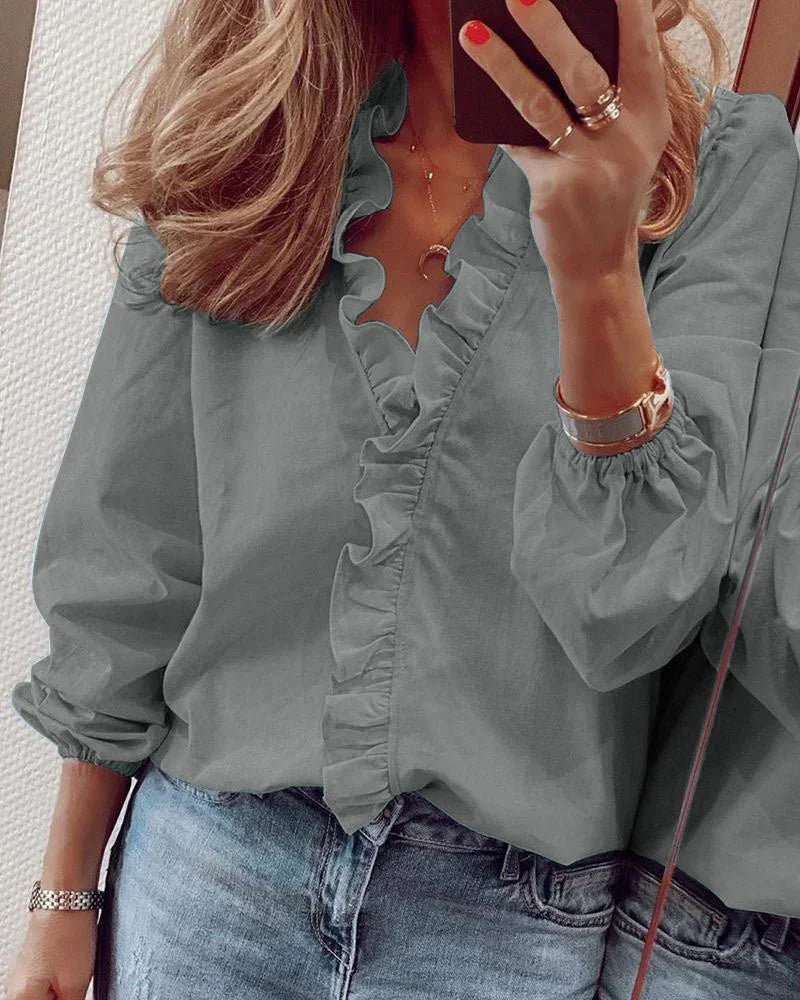 Justice | Feminine Blouse with Playful Ruffles